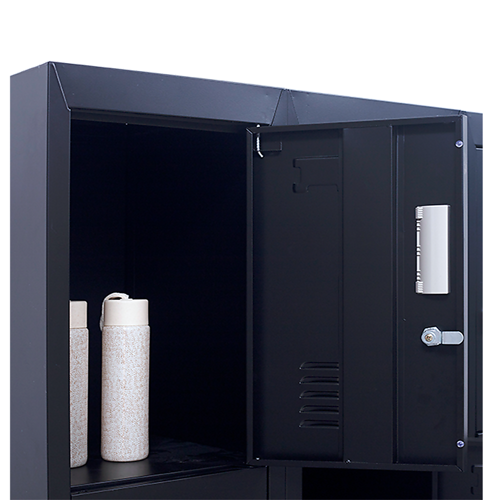 12-Door Locker for Office | Gym | Shed | School | Home Storage | Standard Lock with Keys