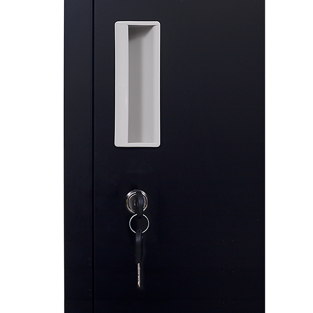 12-Door Locker for Office | Gym | Shed | School | Home Storage | Standard Lock with Keys