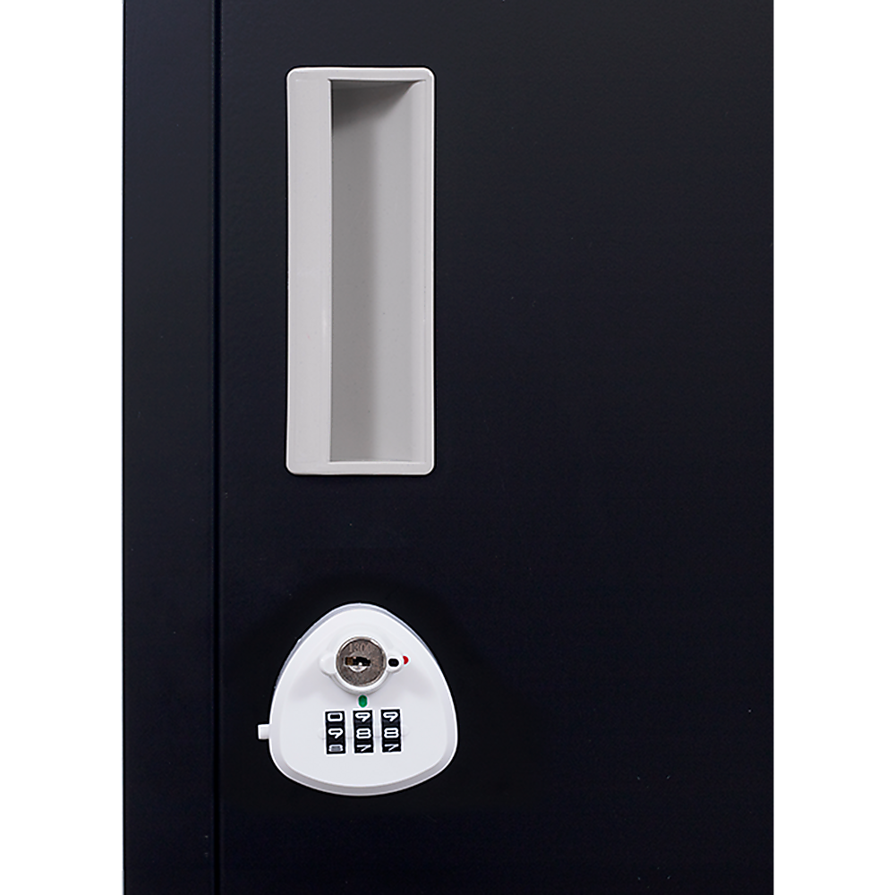 12-Door Locker for Office, Gym, Shed, School, Home Storage | 3-Digit Combination Lock