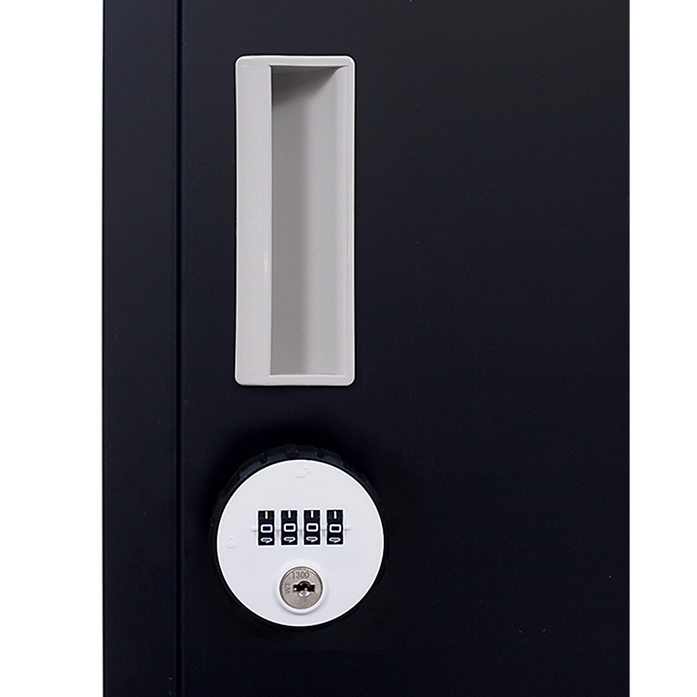 12-Door Locker for Office, Gym, Shed, School, Home Storage | 4-Digit Combination Lock