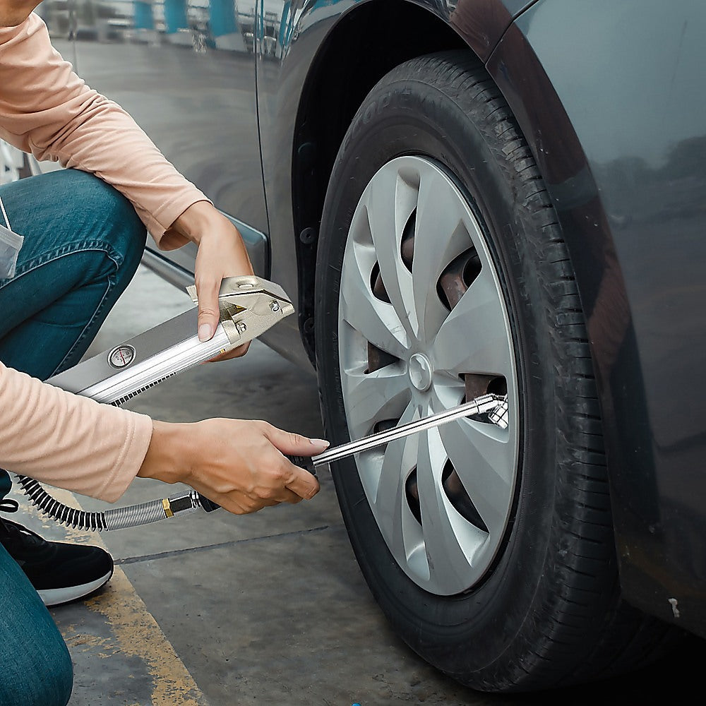 Professional Tyre Inflator | With Gauge | Air Line Pressure Tester | Tyre Pump