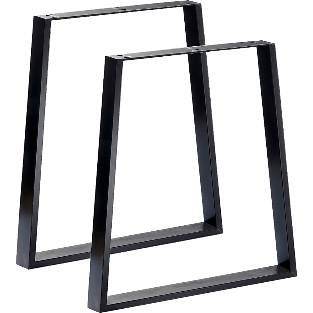 Trapezium Shaped Table Bench Desk Legs | Retro Industrial Design | Fully Welded