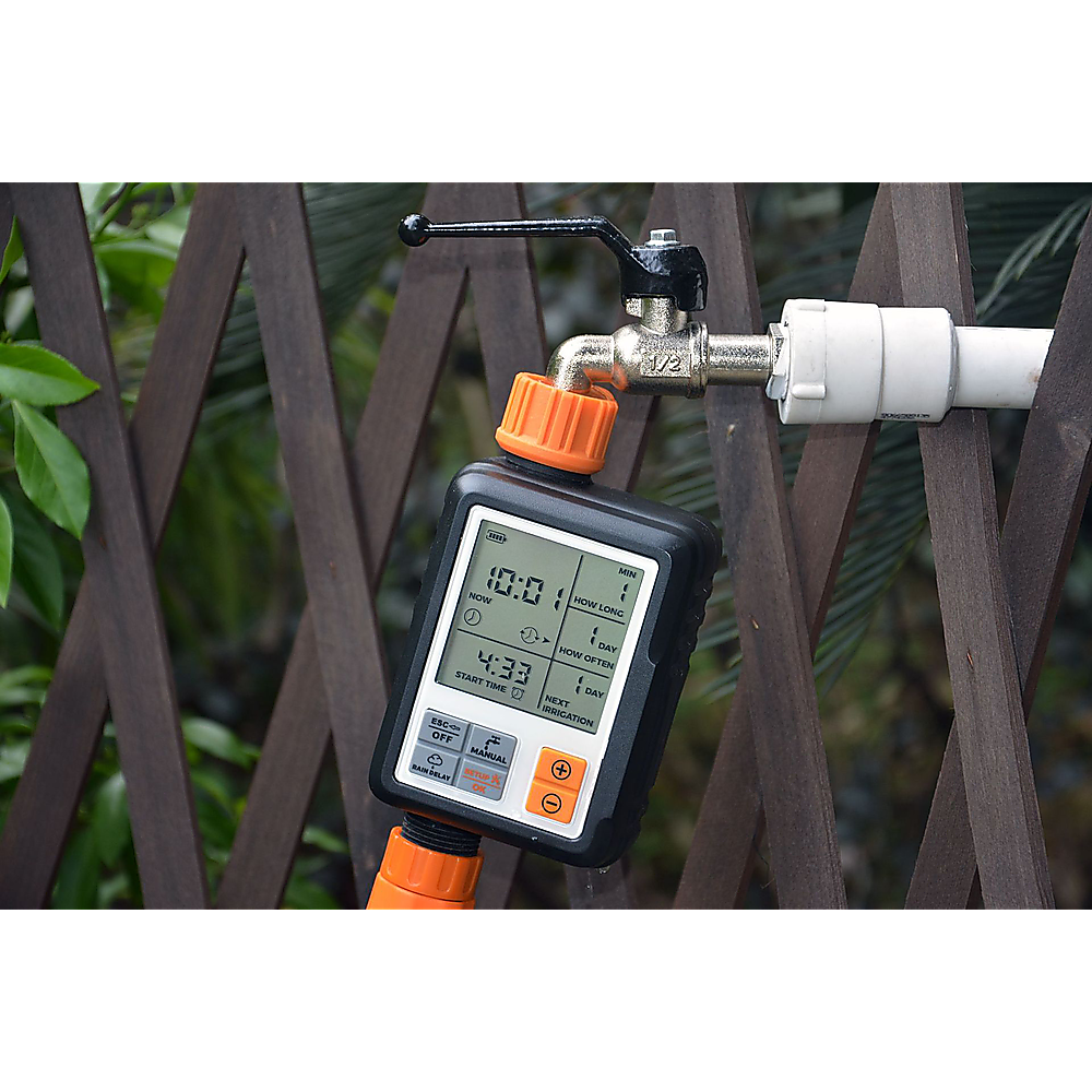Single Water Timer | Digital Irrigation Unit | Automatic Garden Watering System