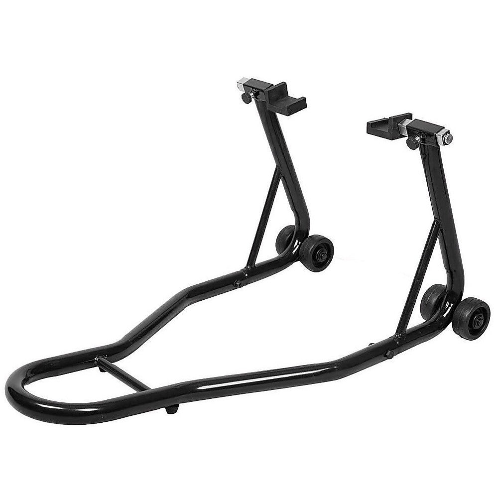 Motorcycle Rear Stand | Heavy-Duty Motorbike Lift | Paddock Carrier Fork Stand