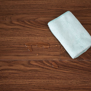 Vinyl Floor Tiles | Self Adhesive Flooring | Teak Wood Grain | 16 Pack | 2.3SQM