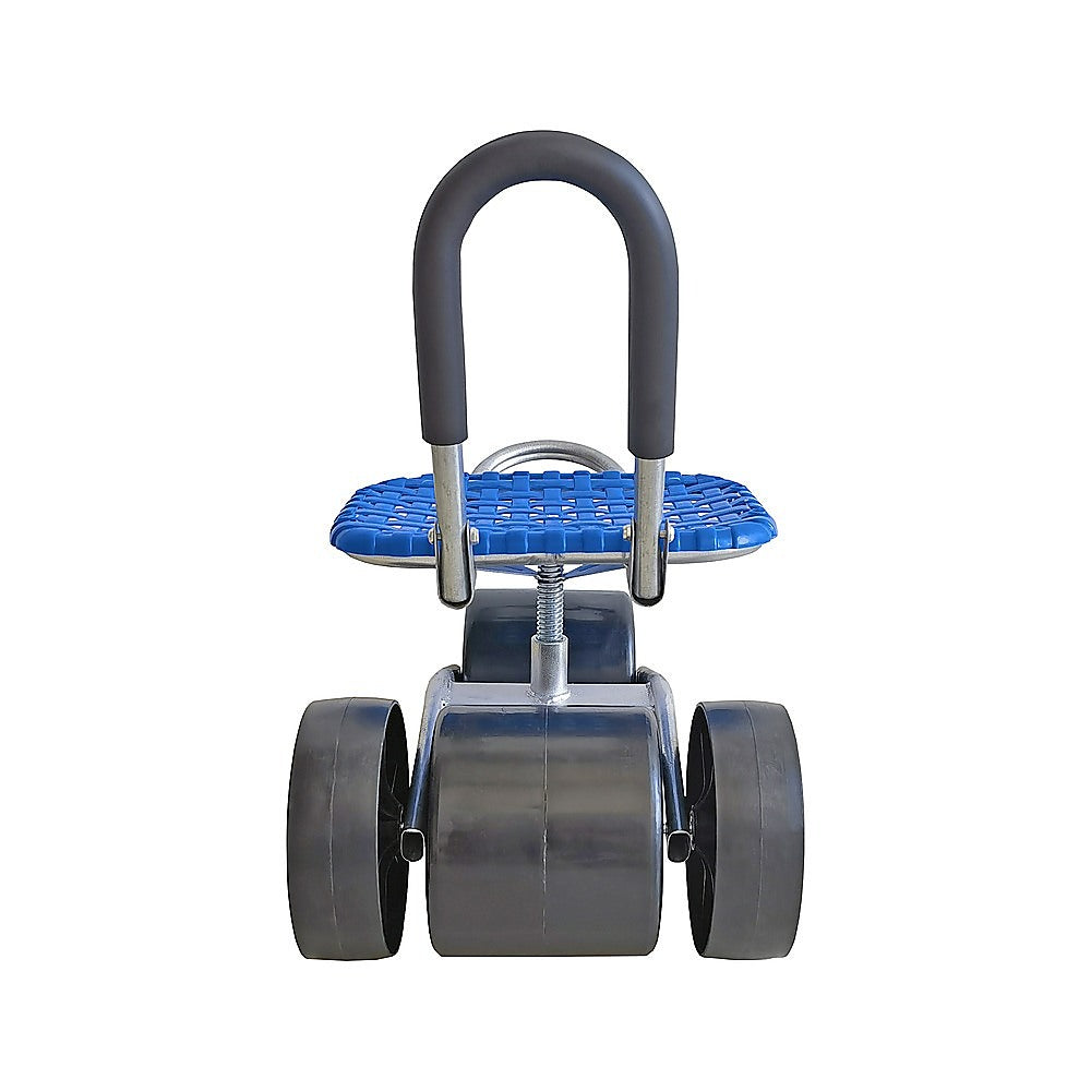 Portable Gardening Seat | Folding Stool | Adjustable Height with Kneeling Pad