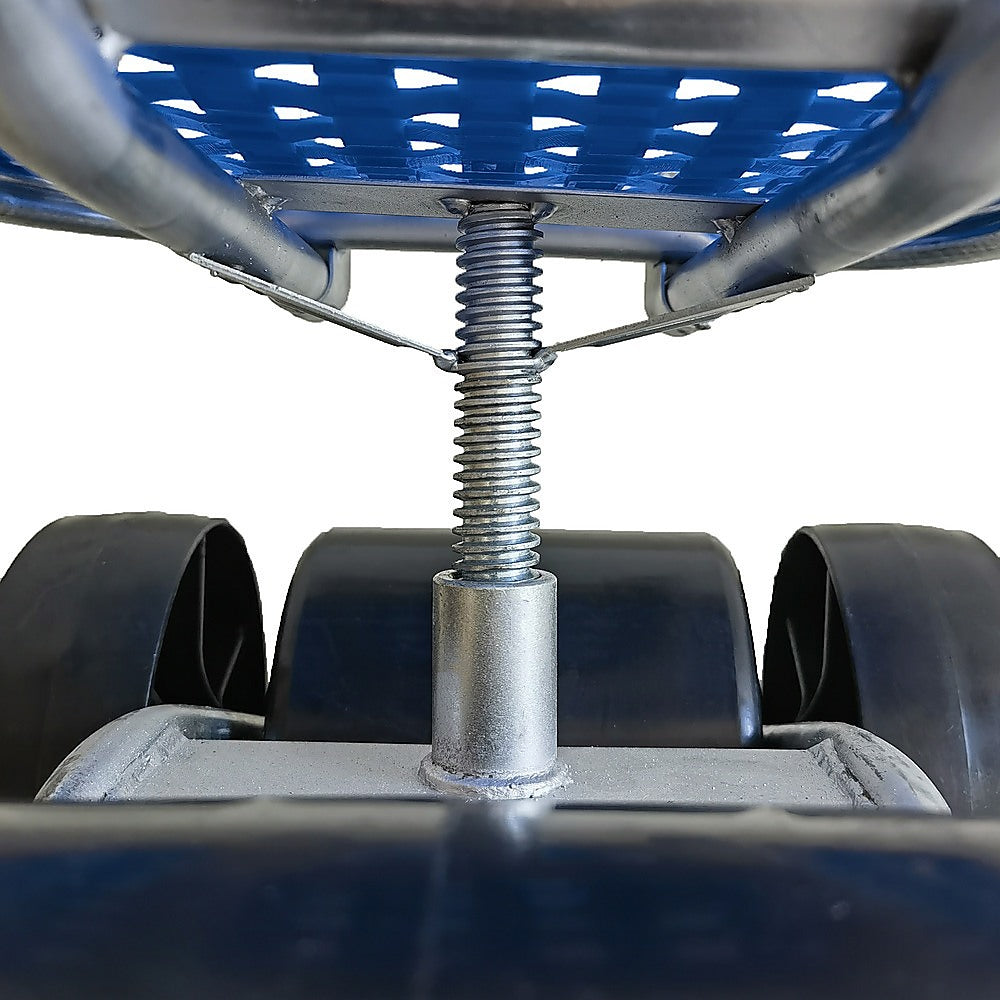 Portable Gardening Seat | Folding Stool | Adjustable Height with Kneeling Pad