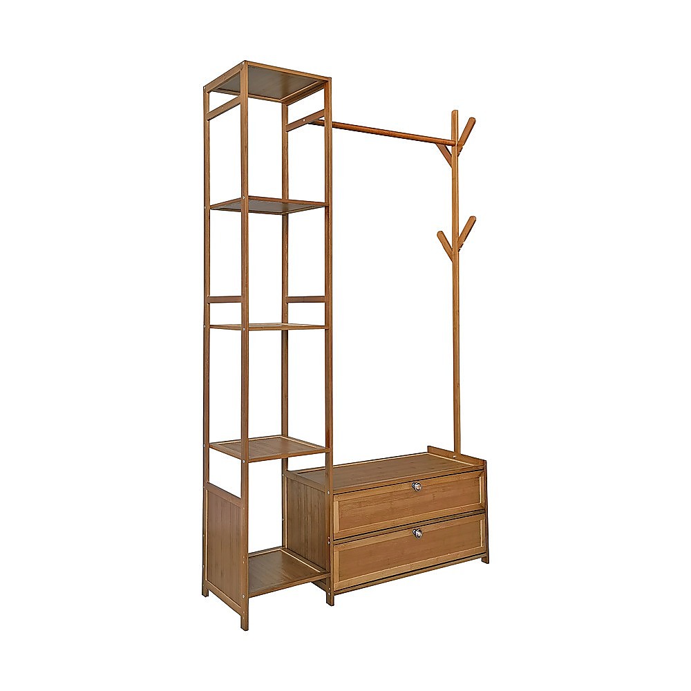 100cm Clothes Rack Stand | Storage Shelves | Minimalist Coat Tree