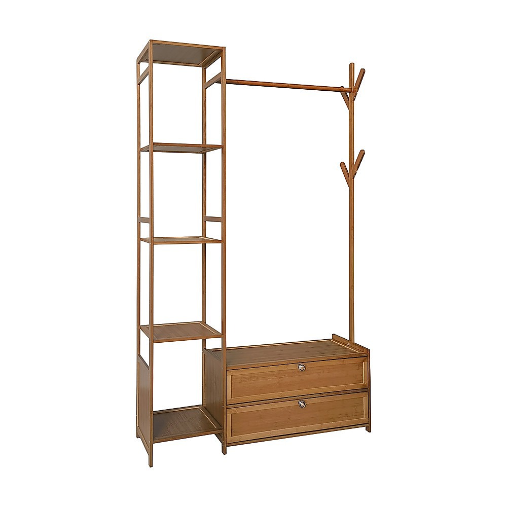 100cm Clothes Rack Stand | Storage Shelves | Minimalist Coat Tree