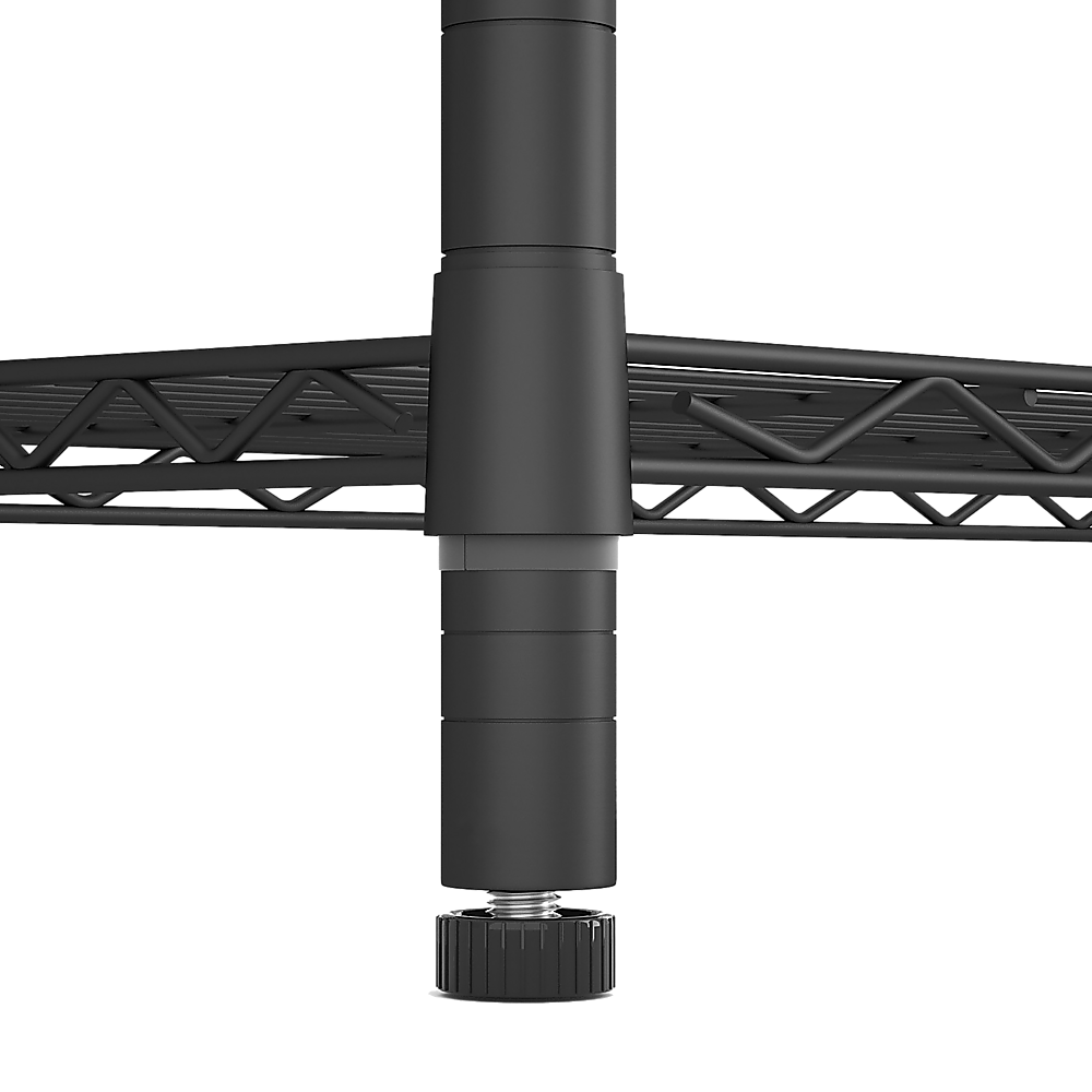Modular Wire Storage Shelf | 600 x 600 x 1800mm | Steel Shelving