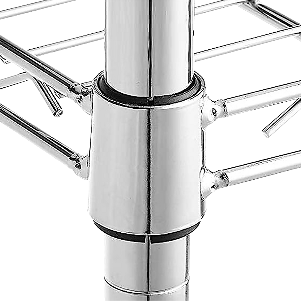 Modular Wire Storage Shelf | 450 x 450 x 1800mm | Steel Shelving