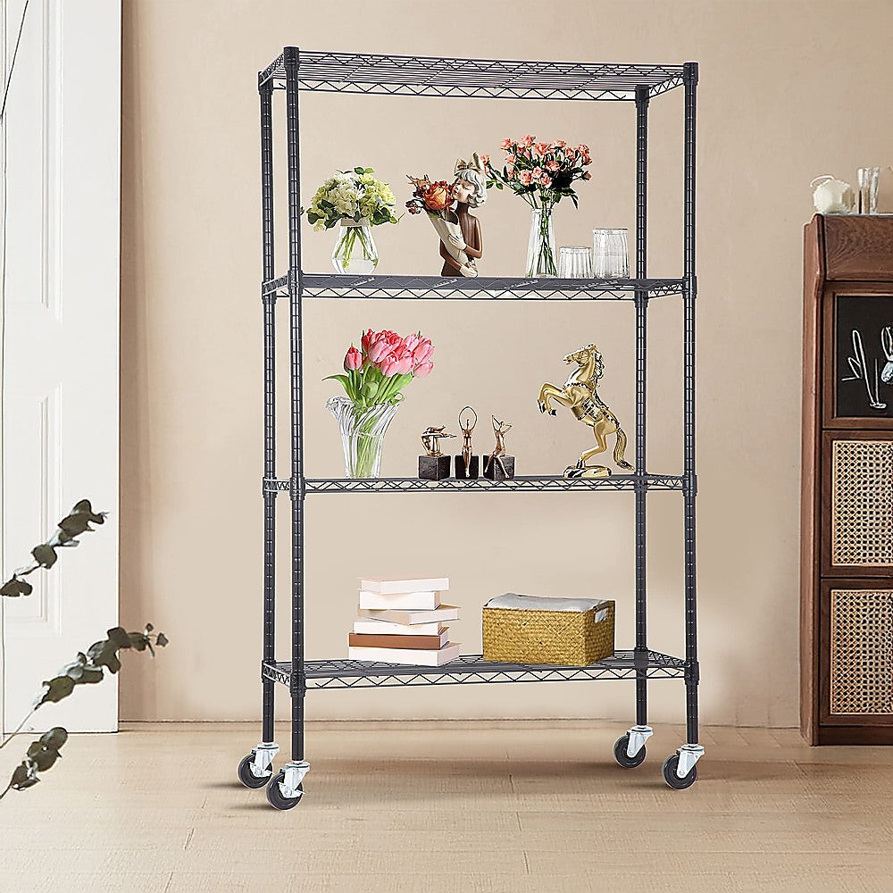 Modular Wire Storage Shelf | 1200 x 600 x 1800mm | Steel Shelving