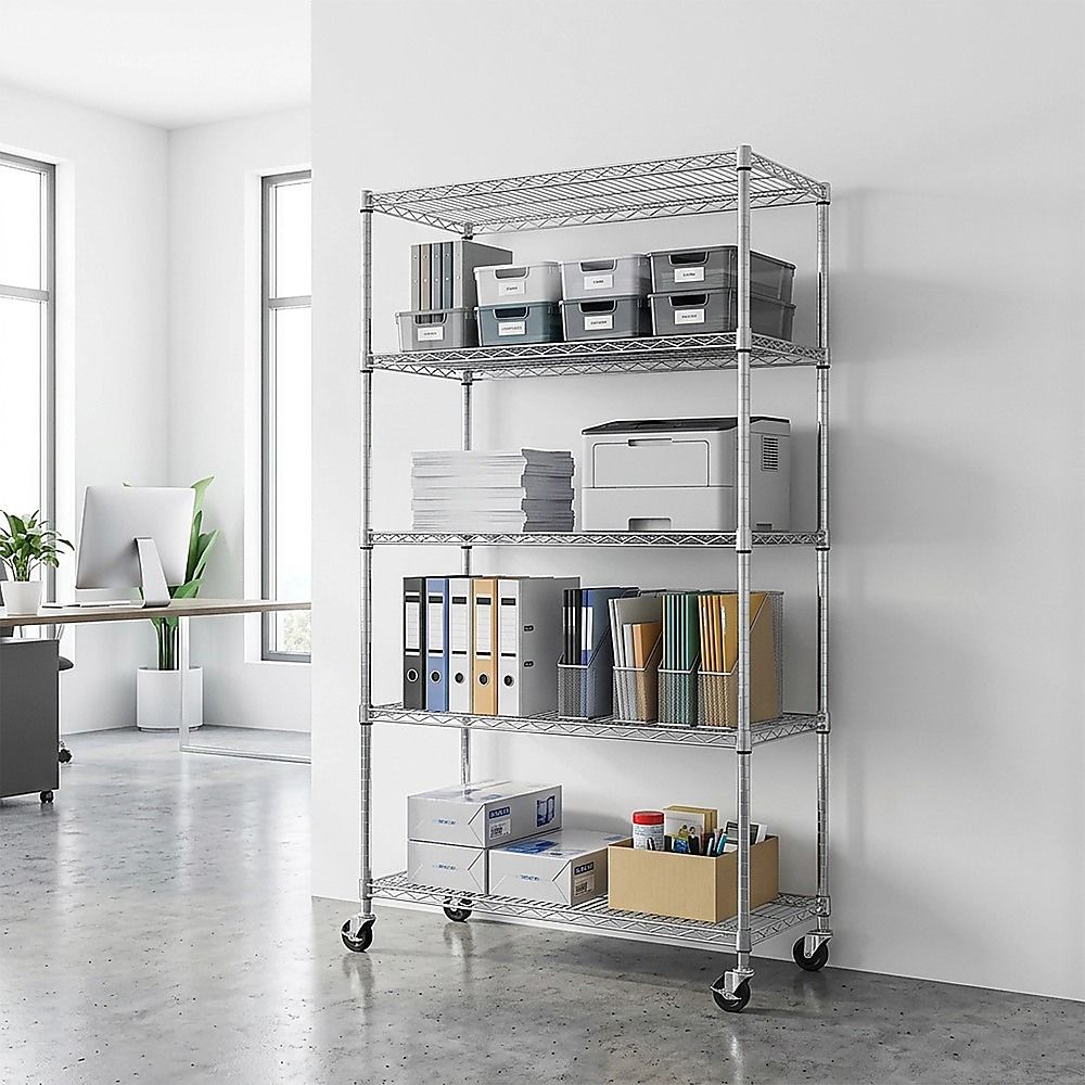 Modular Wire Storage Shelf | 900 x 450 x 1800mm | Steel Shelving