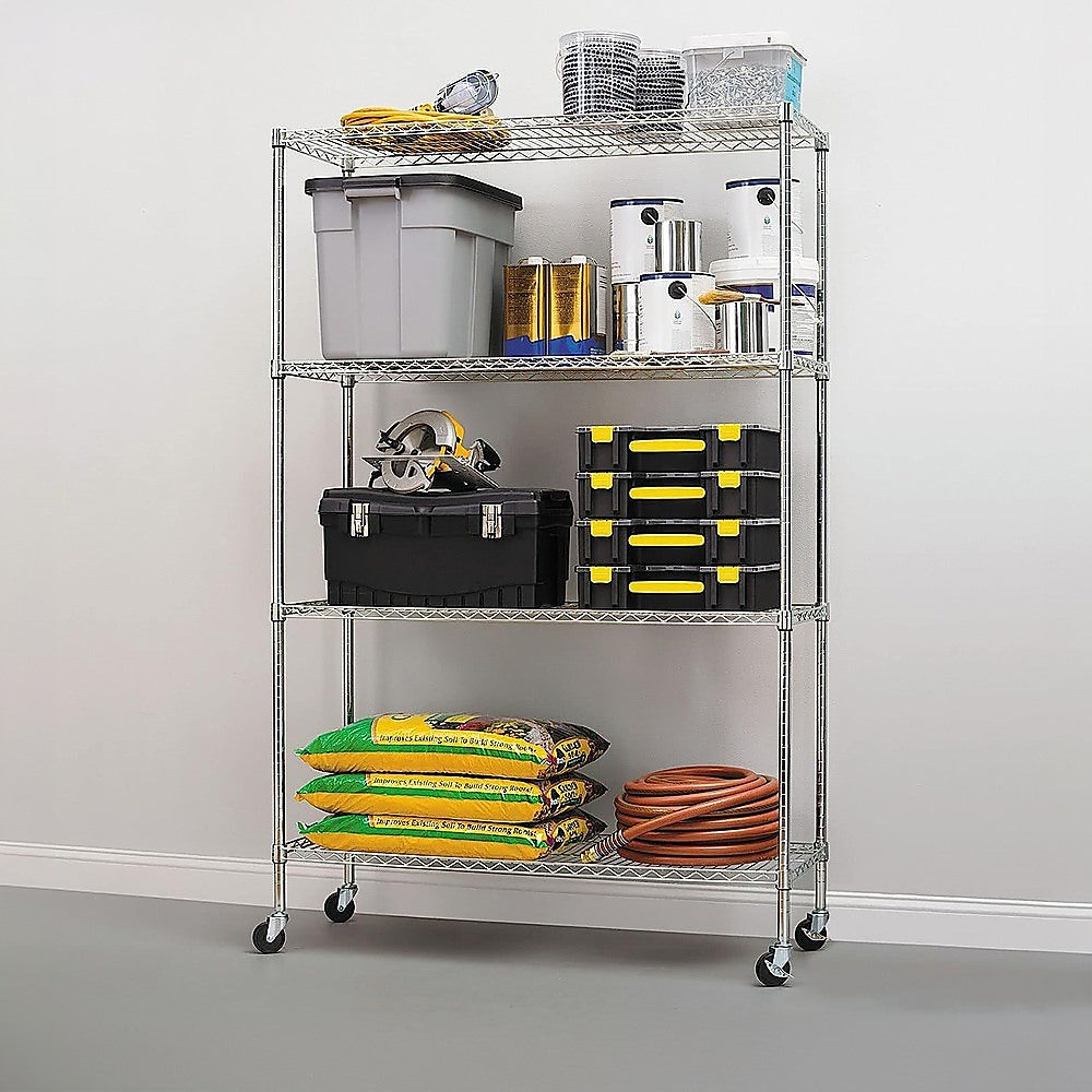 Modular Wire Storage Shelf | 900 x 450 x 1800mm | Steel Shelving