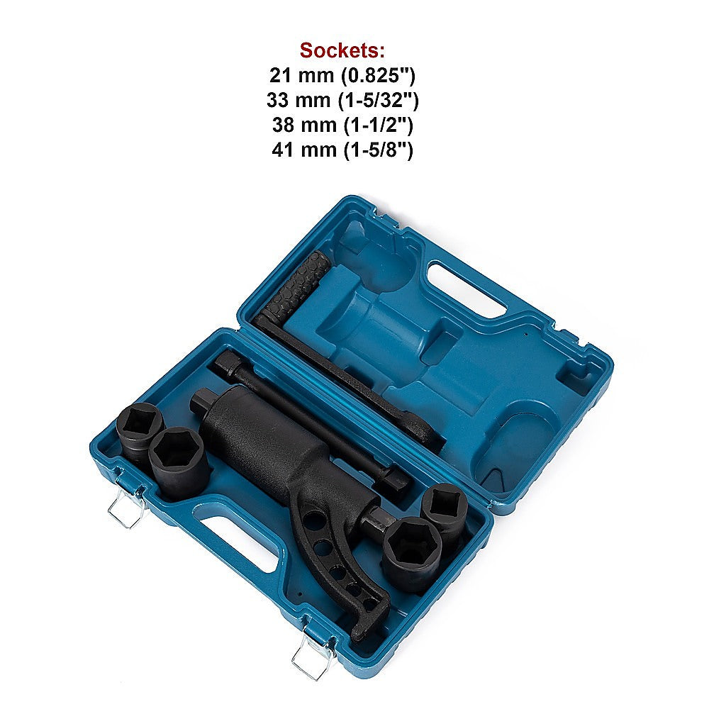 Torque Multiplier Wrench Set | 1:58 Ratio | Lug Nut Labor Saving | 4 Sockets Included