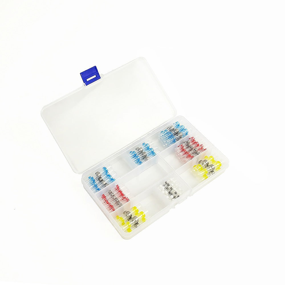 Heat Shrink Solder Seal Wire Connectors | 630-Piece | Mixed Tubing Sleeving Kit