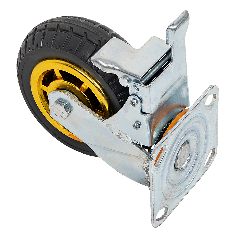 Castor Wheels Set | 4-Piece | 6" (150mm) Swivel Casters | 2 Brakes | 800KG Load Capacity