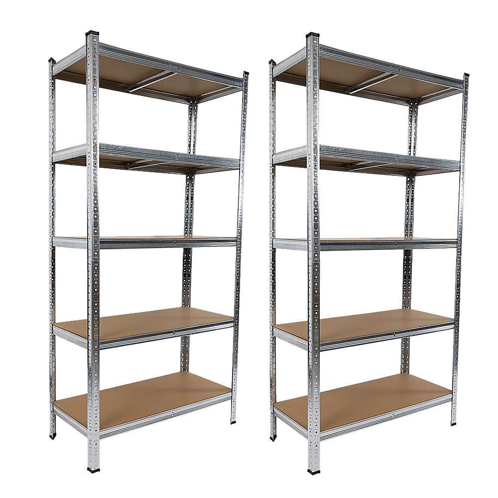 2 x 1.8M Garage Shelving Warehouse Rack Storage Shelves Pallet Racking