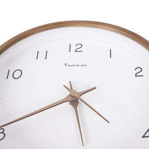 10" Wooden Modern Wall Art Clock