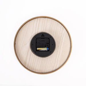 10" Wooden Modern Wall Art Clock