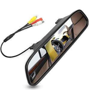 Car Rear View Mirror Camera Kit | 120-Degree Night Vision | Reverse Parking System