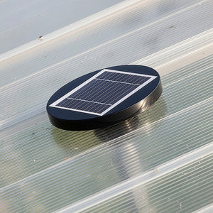 Solar Powered Roof Vent Fan | Loft Ventilator for Boat RV Greenhouse Shed Caravan