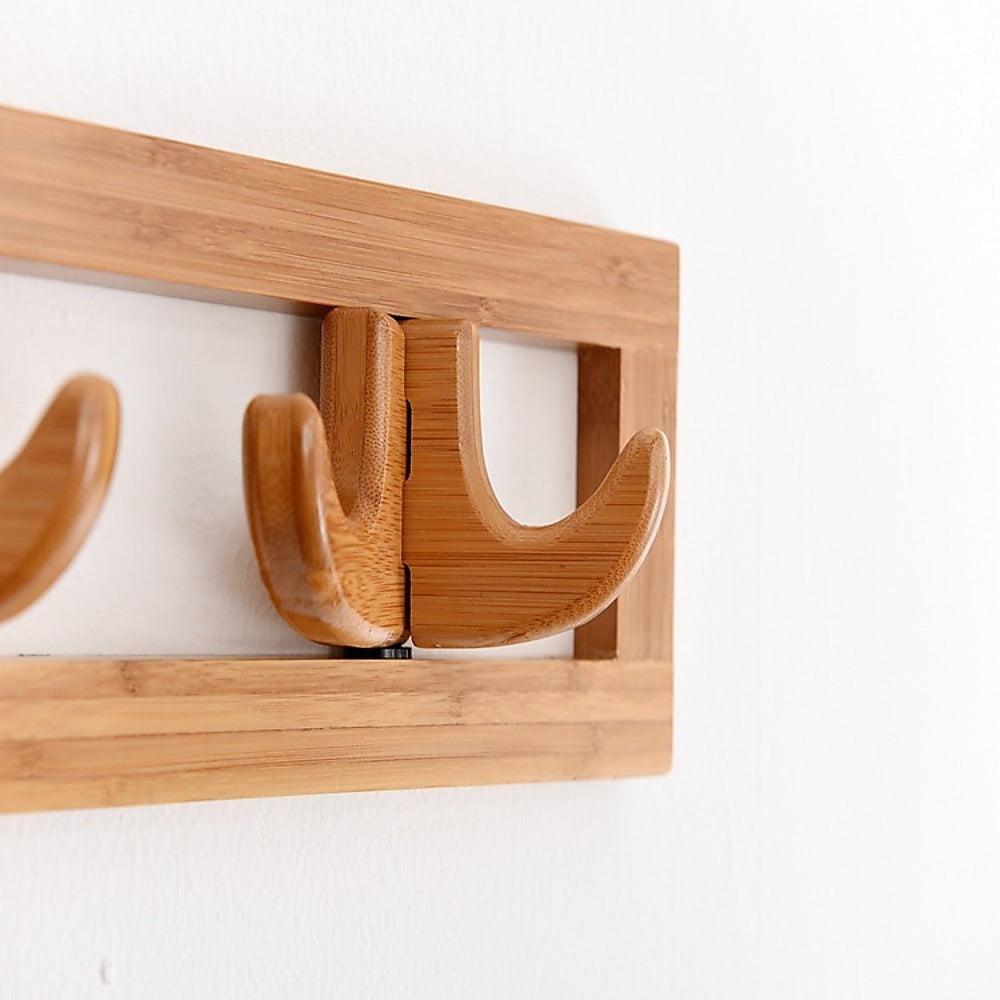 Coat Rack Wall Hanging Hook | Simple Creative Row Bedroom Hanger
