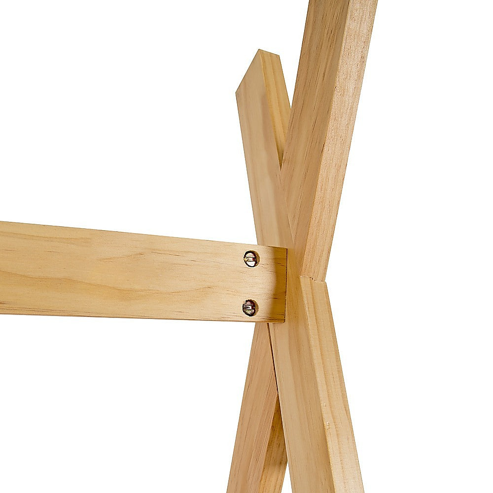 Kids Tent Montessori Toddler Floor Bed | Wooden Bedframe