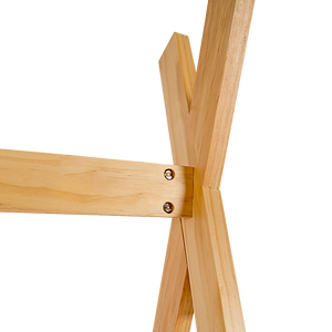 Kids Tent Montessori Toddler Floor Bed | Wooden Bedframe