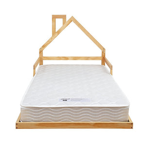 Pine Wood Floor Bed House Frame | Kids & Toddlers