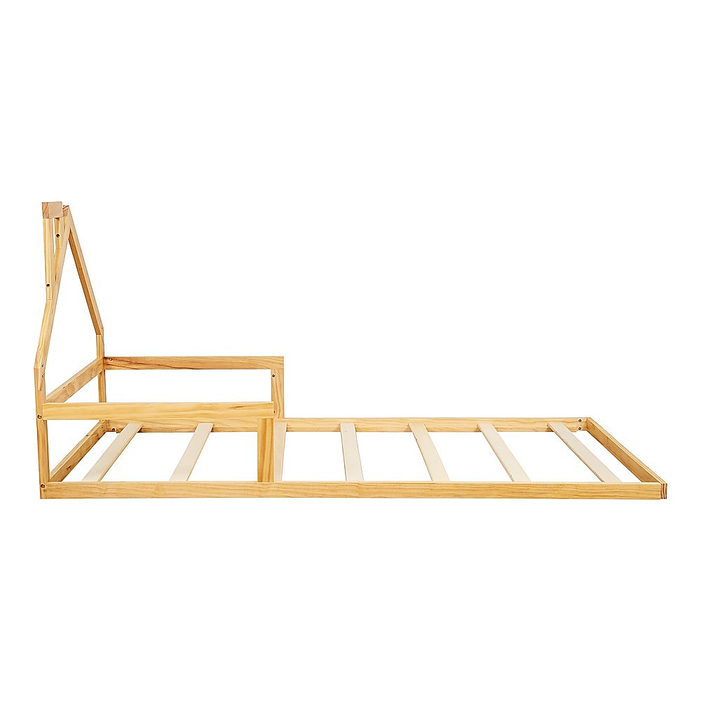 Pine Wood Floor Bed House Frame | Kids & Toddlers