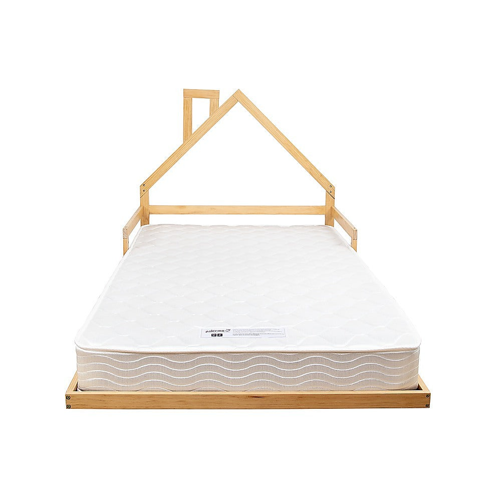 Pine Wood Floor Bed House Frame | Kids & Toddlers