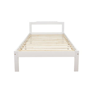 Natural Wooden Bed Frame | Home Furniture
