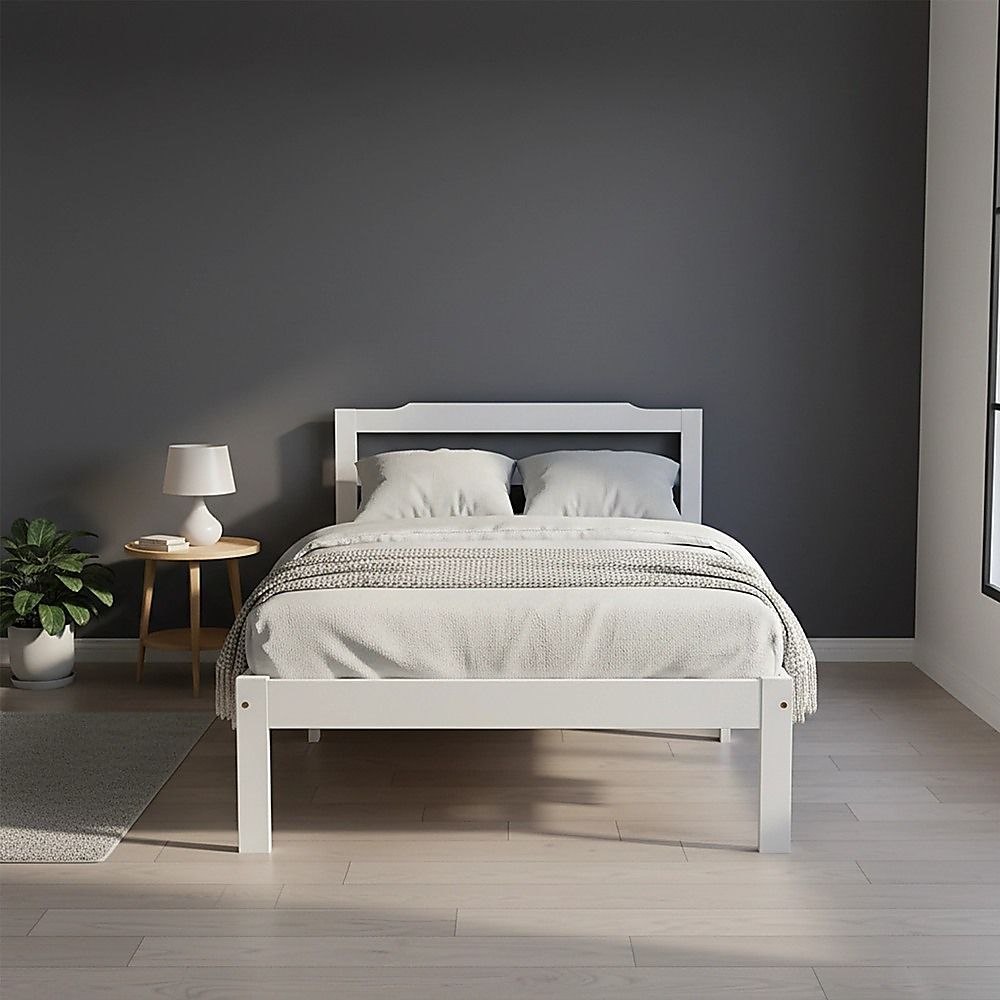 Natural Wooden Bed Frame | Home Furniture