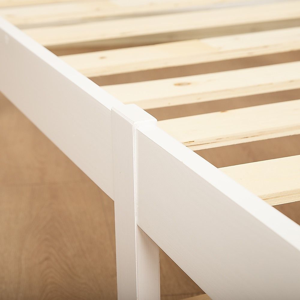Natural Wooden Bed Frame | Home Furniture