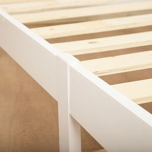 Natural Wooden Bed Frame | Home Furniture