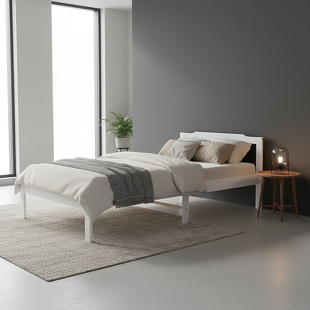 Natural Wooden Bed Frame | Home Furniture