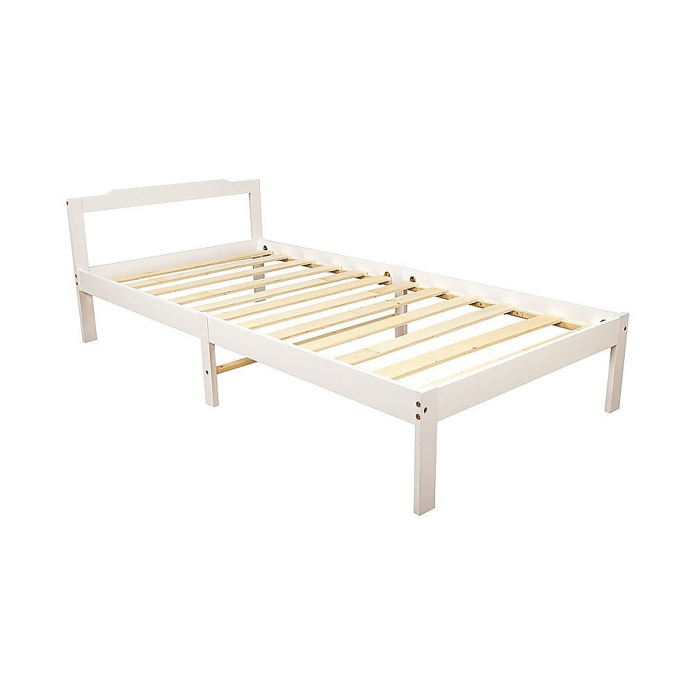 Natural Wooden Bed Frame | Home Furniture