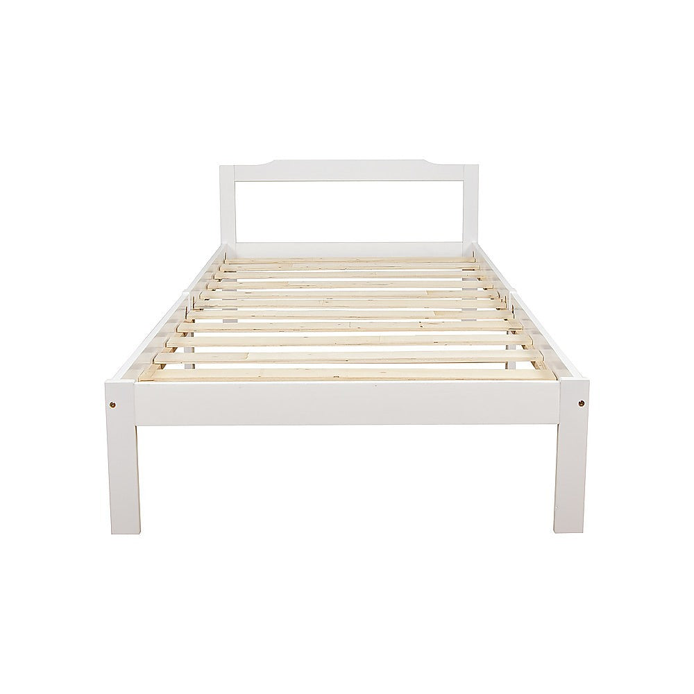 Natural Wooden Bed Frame | Home Furniture