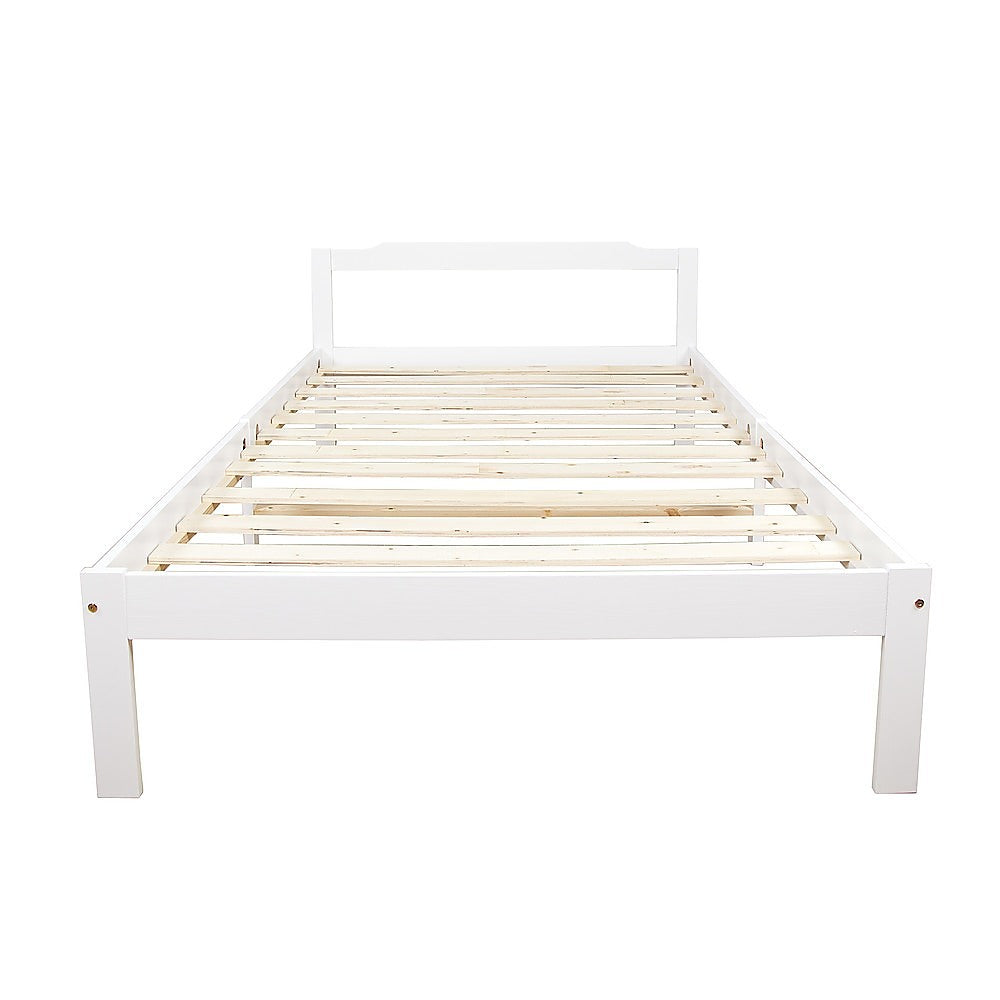 Natural Wooden Bed Frame | Home Furniture