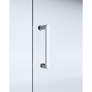 Adjustable 1000x1200mm Double Sliding Door Glass Shower Screen | Chrome