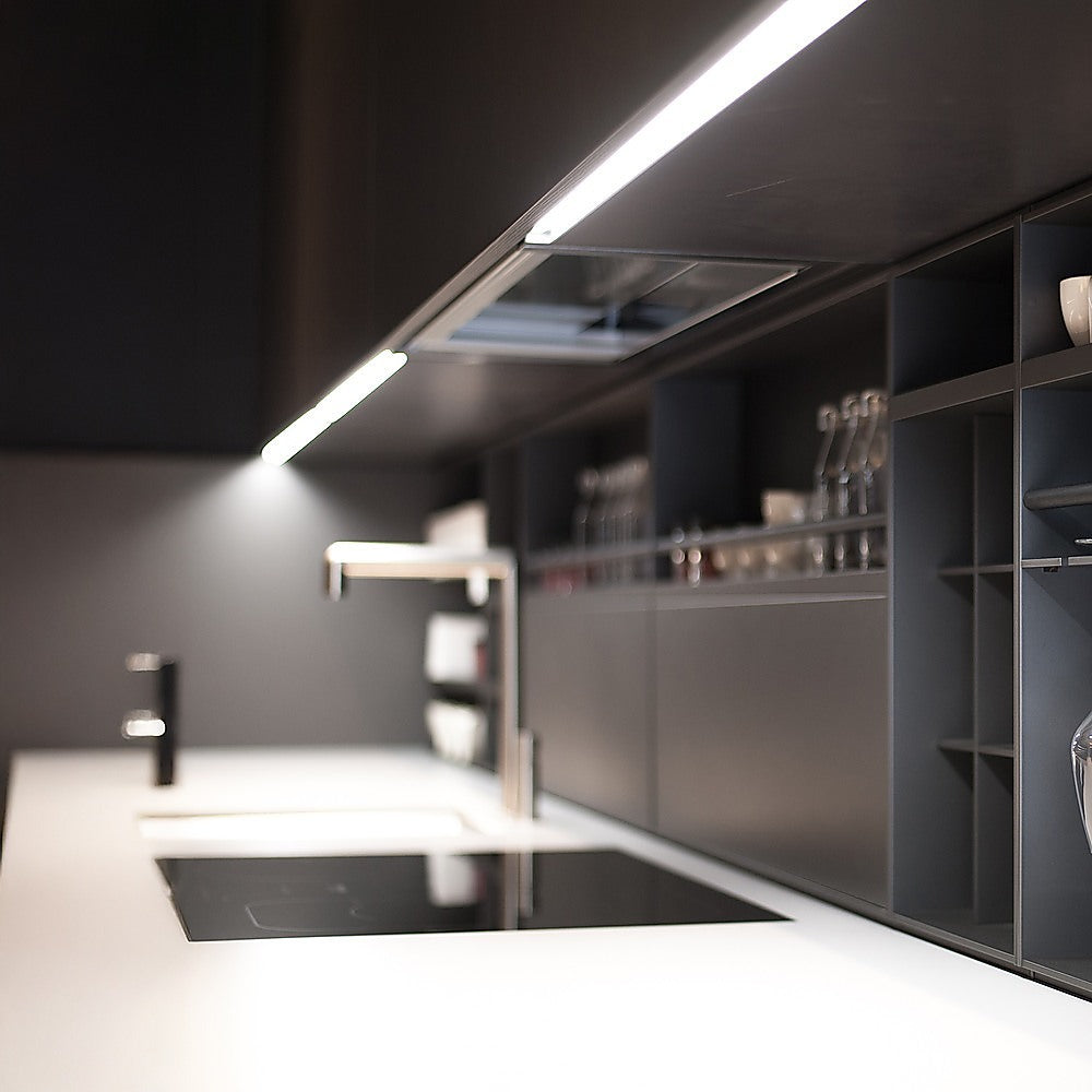 10 x 1M Aluminium LED Strip Light Channel Profiles | Kitchen Cabinet Lighting