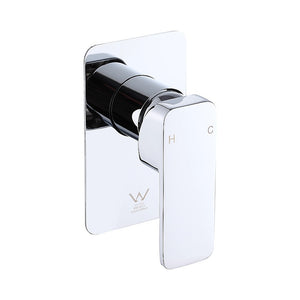 Single Square Shower Bath Mixer Tap | Bathroom | WATERMARK Approved | Chrome