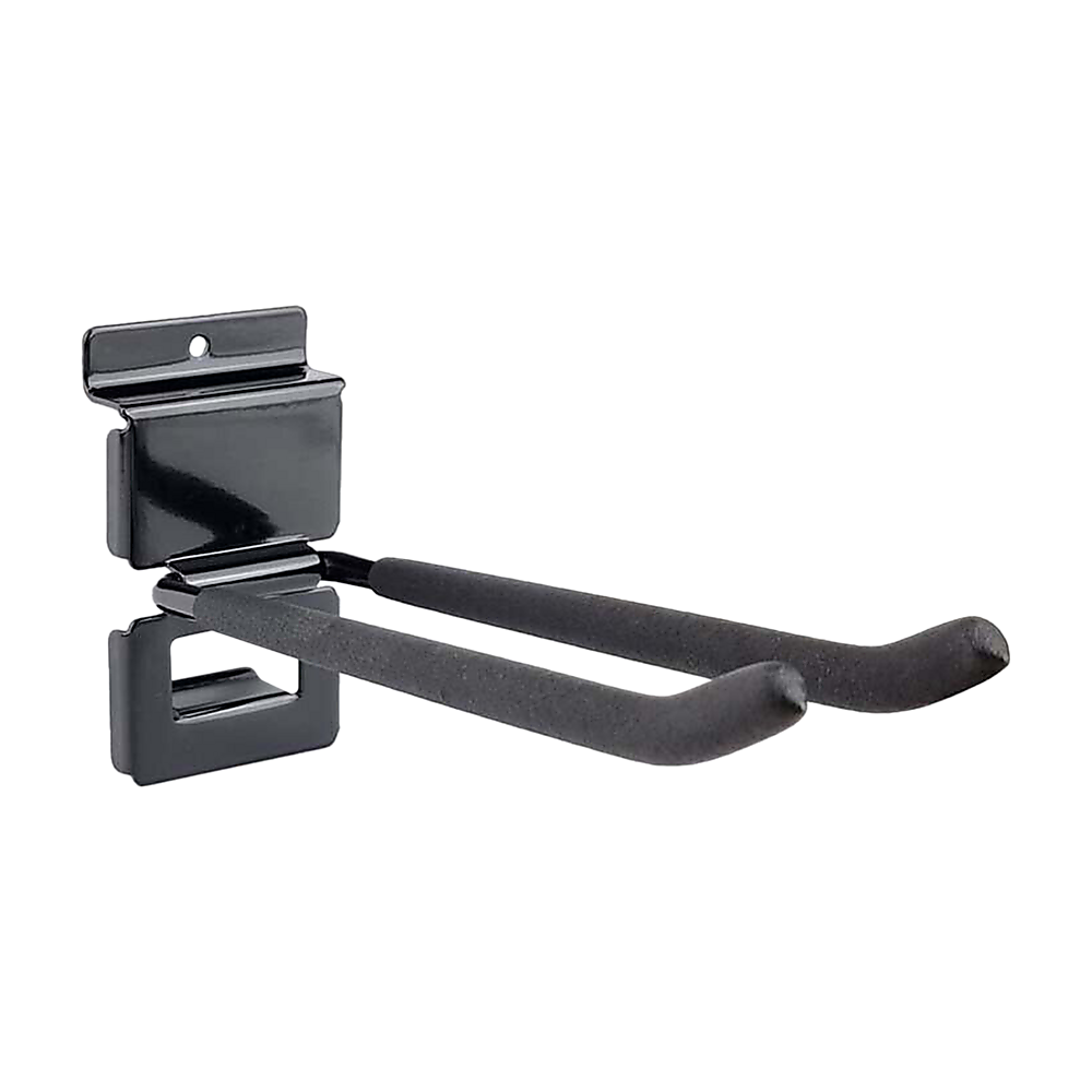 Garage Slatwall Retail Store Display Wall Mount Storage | Double Hooks