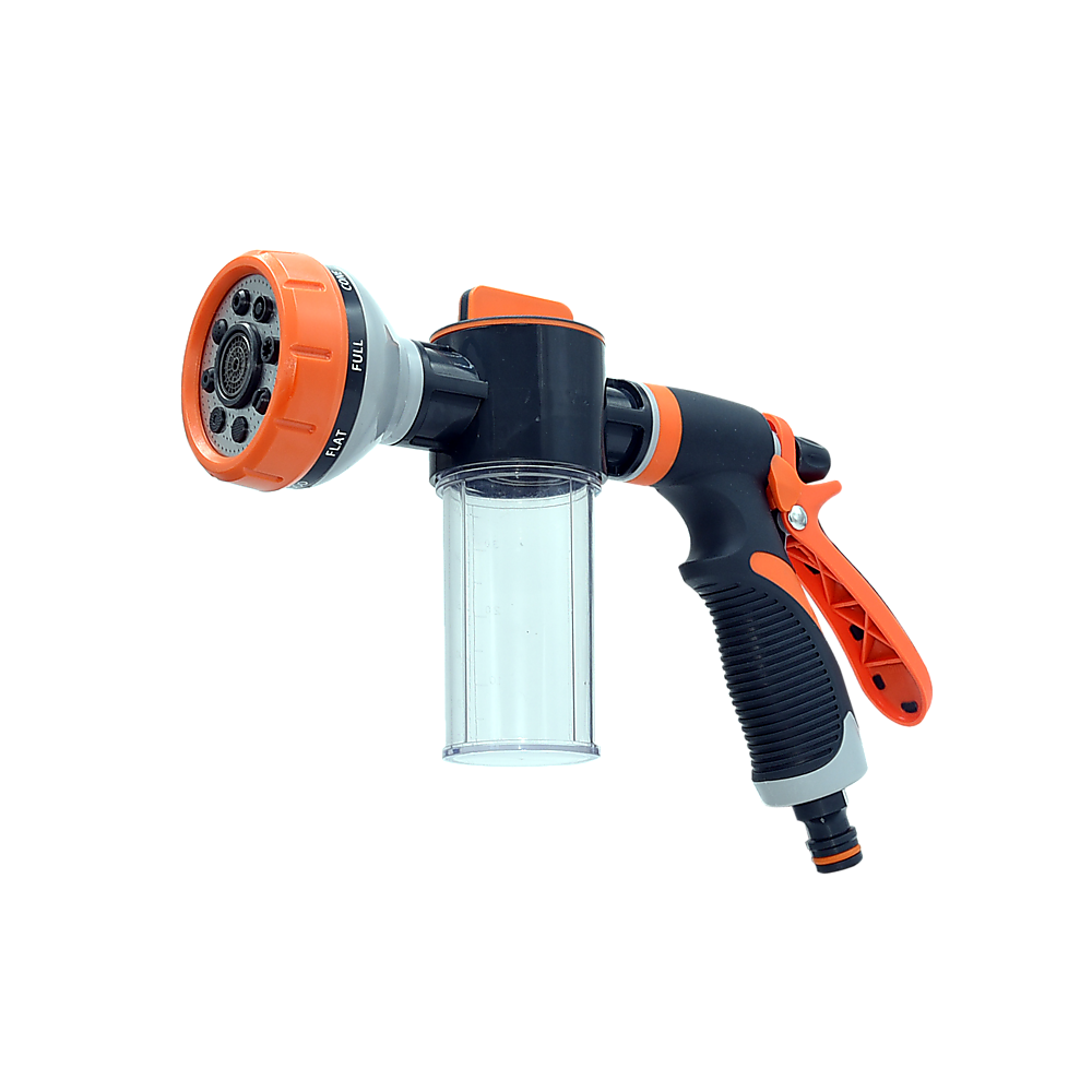 Garden Hose Nozzle | Pet Shower & Car Wash Sprayer | Leak-Proof Hand Trigger