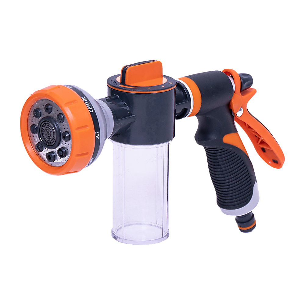 Garden Hose Nozzle | Pet Shower & Car Wash Sprayer | Leak-Proof Hand Trigger