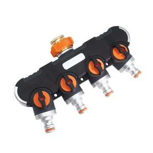 4-Way Garden Water Distributor | Tap Connector | Irrigation Hose Splitter
