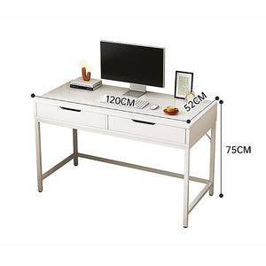 White Computer Desk | PC Laptop Table | Gaming Desk | Home Office Study Furniture