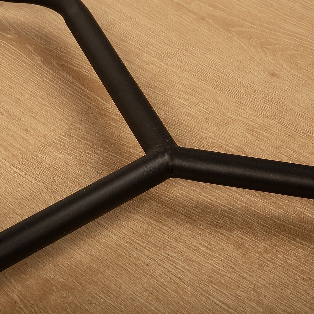 Commercial Clothing Garment Rack | Retail Shop Display | Black Finish | Heavy-Duty Hanging Rail