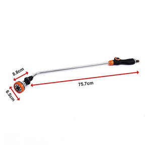 Garden Hose Lance Spray Long Reach 90cm Multi-Gun Hanging